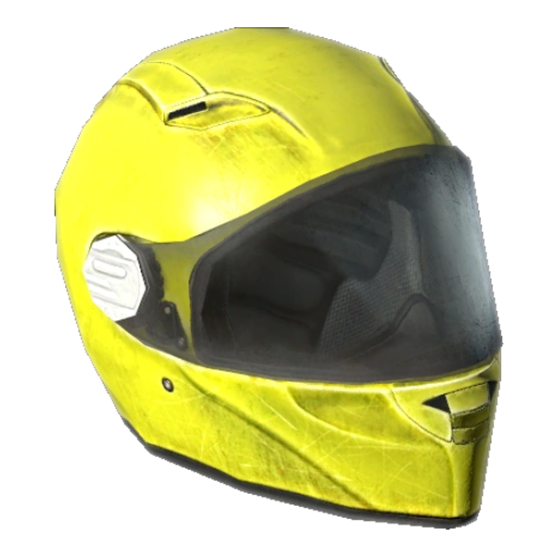 MotoHelmet_Yellow